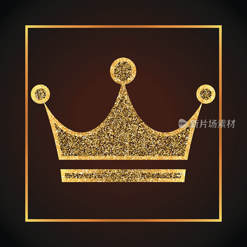 golden dots crown